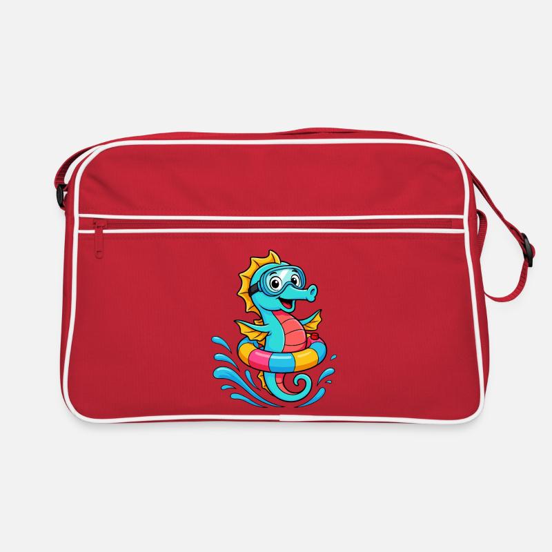 Hippocampe drôle Sac Retro
