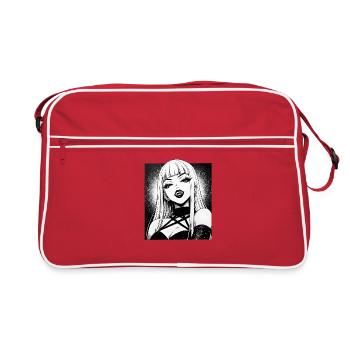 Contour Diva Gothique - Sac Retro - rouge/blanc - Devant