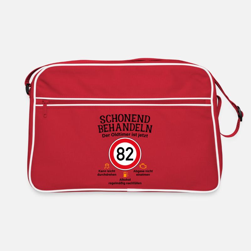 82. Geburtstag Schonend Behandeln Oldtimer Ist 82 Retro Tasche