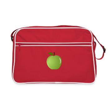 Apple - Retro Bag - red/white - Front