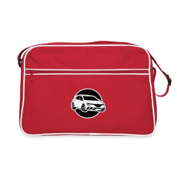 Mégane 4 RS - Sac Retro - rouge/blanc - Devant