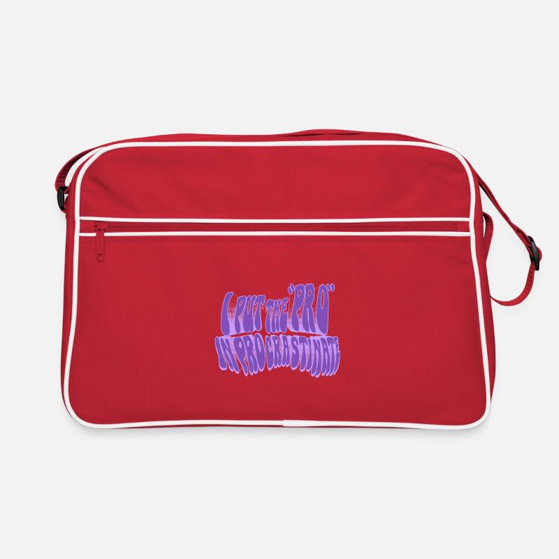 Pro in procrastination Retro Bag