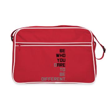 6061912 120269809 diversity - Retro Tasche - Rot/Weiß - Vorne
