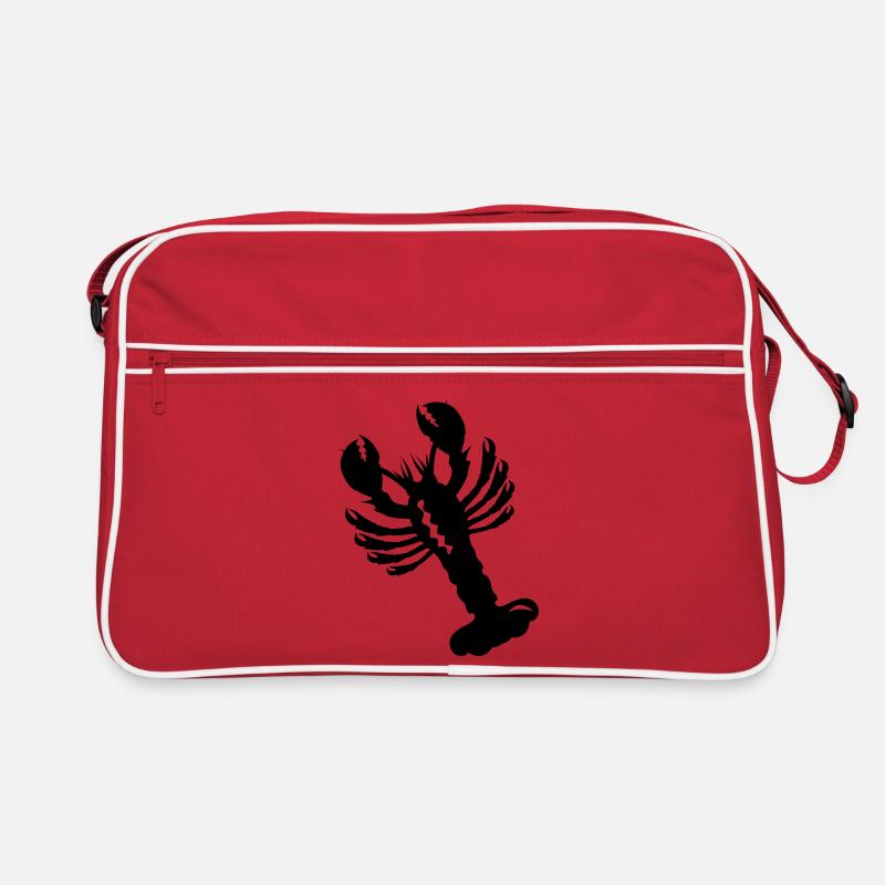 Hummer - Retro Tasche - Rot/Weiß