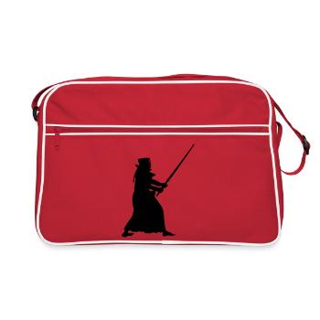 Kendo - Sac Retro - rouge/blanc - Devant