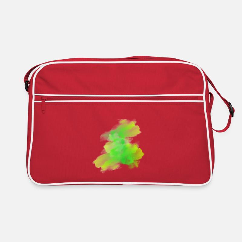 splash bunt farbe muster aufdruck comic style Retro Tasche