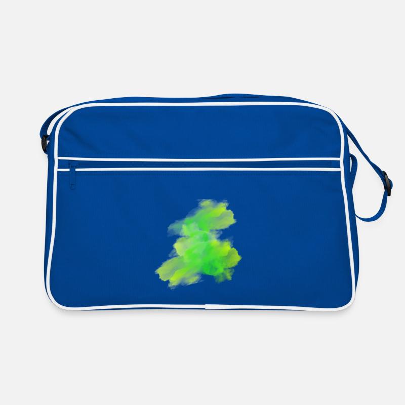 splash bunt farbe muster aufdruck comic style Retro Tasche