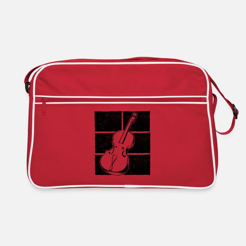 Cello cello player cellist Retro Bag