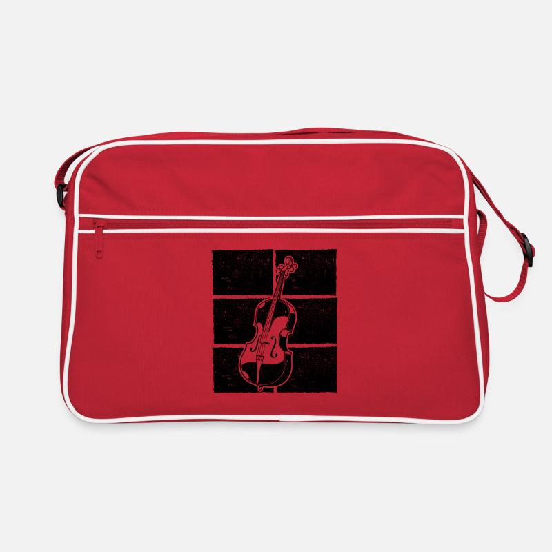 Cello cello player cellist Retro Bag