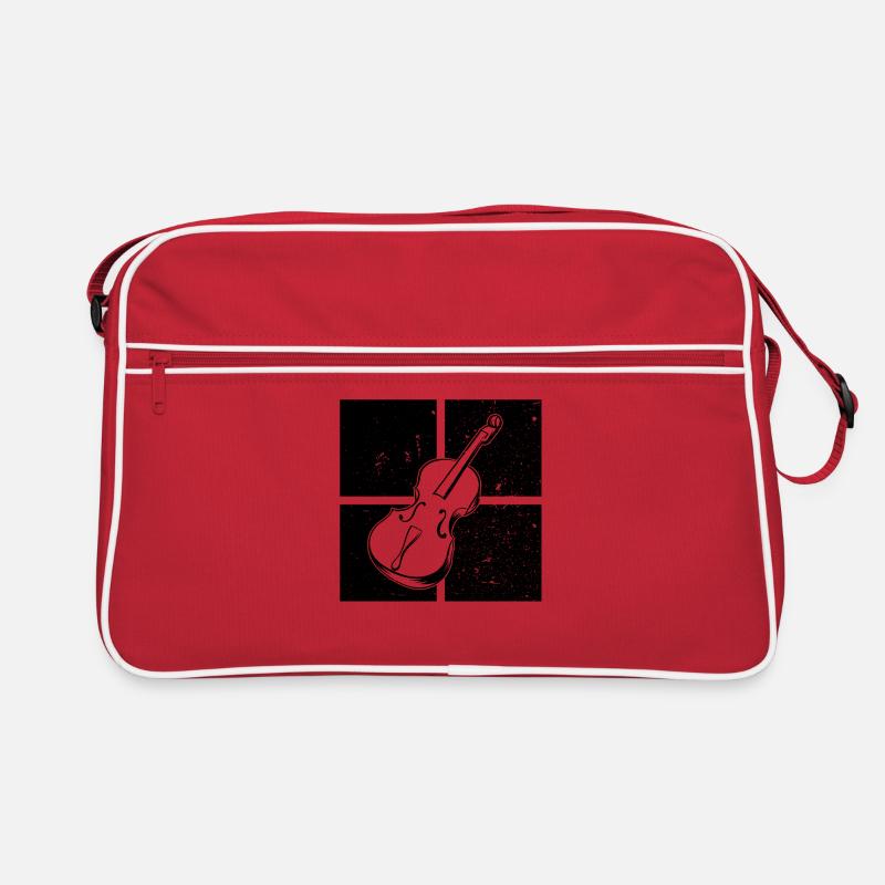 Cello cello player cellist Retro Bag