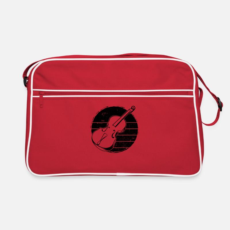 Cello cello player cellist Retro Bag