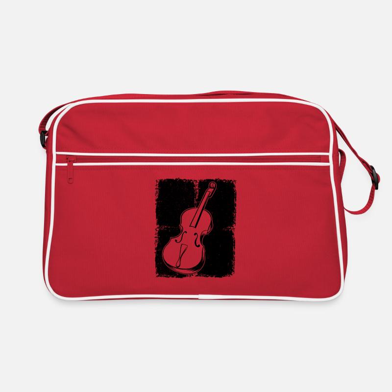 Cello cello player cellist Retro Bag