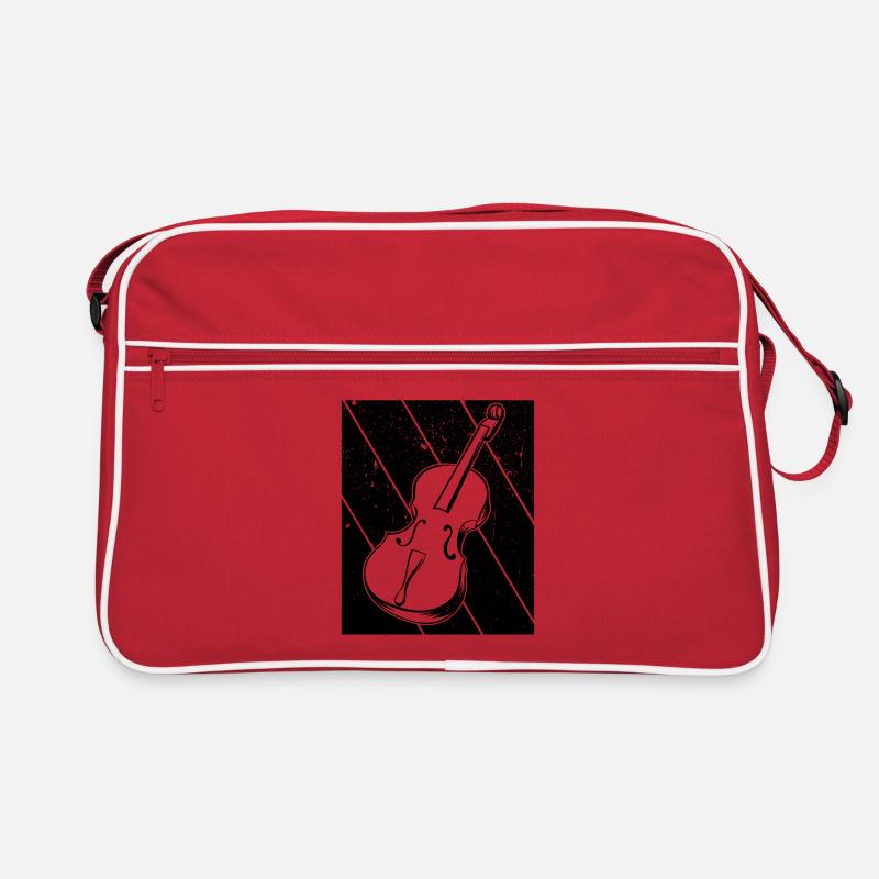 Cello cello player cellist Retro Bag