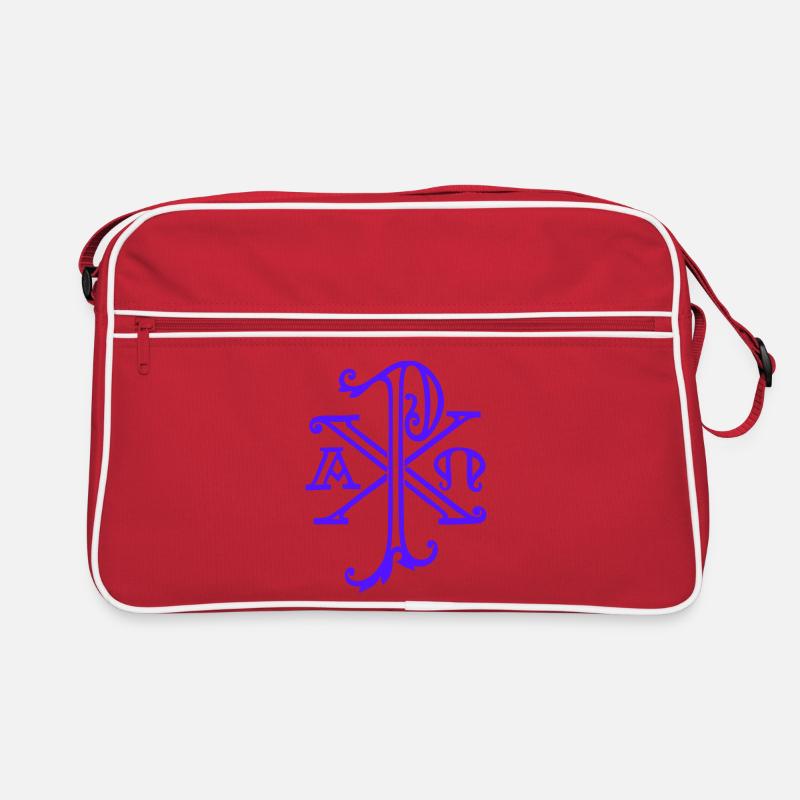 Christusmonogramm Retro Tasche