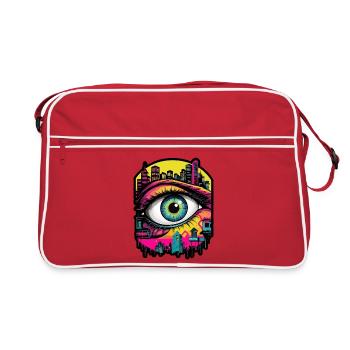 City Guard - Retro Bag - red/white - Front