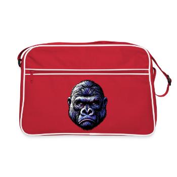 Gorille - Sac Retro - rouge/blanc - Devant