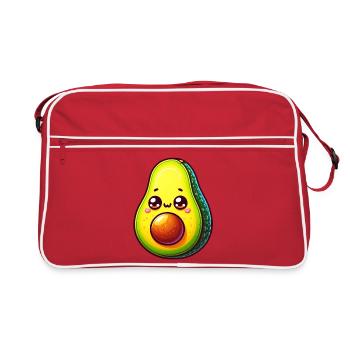 Avocat - Sac Retro - rouge/blanc - Devant