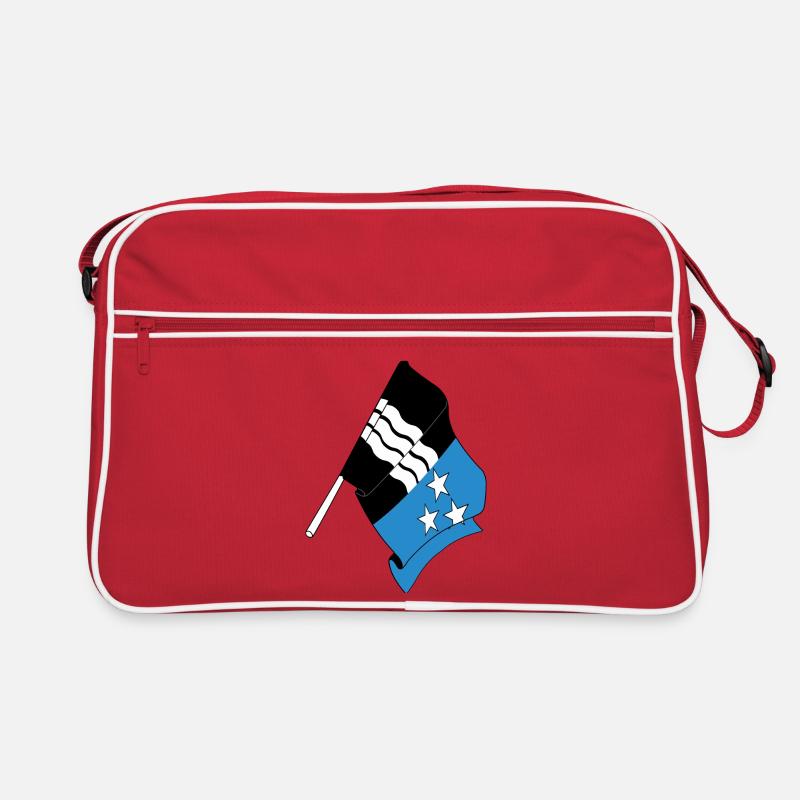 Flag Aargau Switzerland Retro Bag