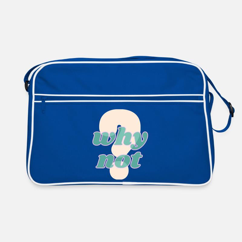 Why Not Statement Design Retro Tasche