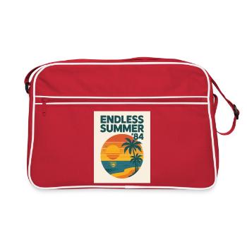 Endless Summer '84 - Retro Tasche - Rot/Weiß - Vorne
