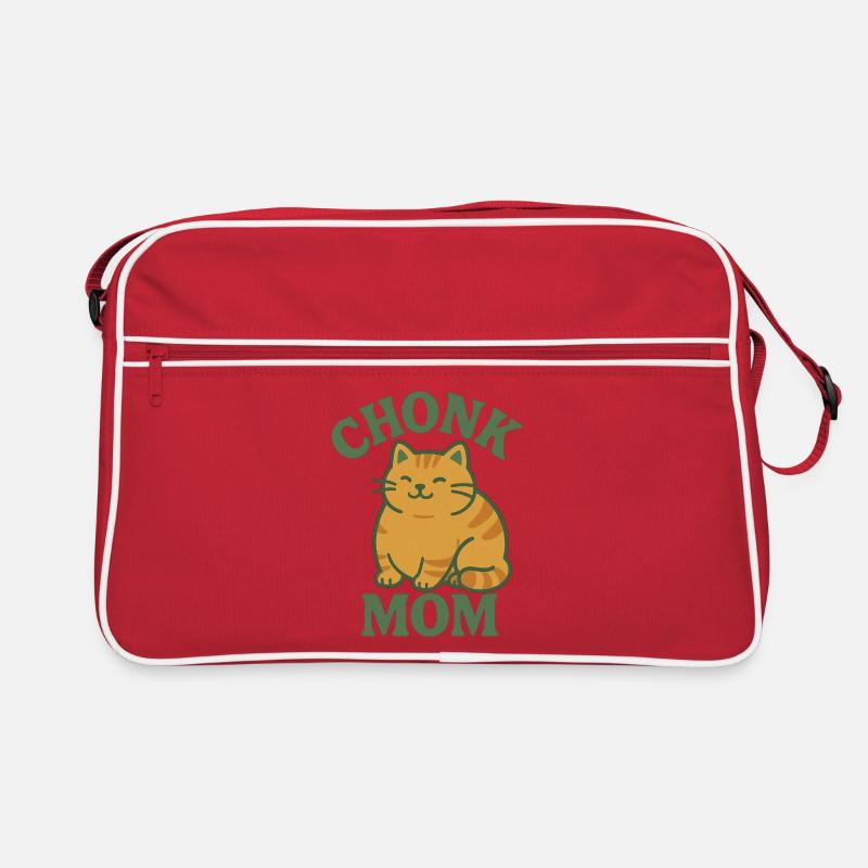 Chat roux Chonk Mom Sac Retro