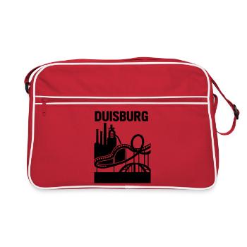 Duisburg Landmark - Retro Bag - red/white - Front