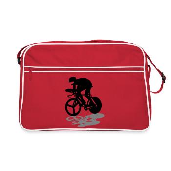 Coureur - Sac Retro - rouge/blanc - Devant