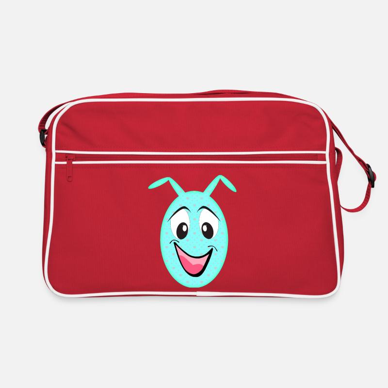 Kawaii Herzchen-Eierfreund Retro Tasche