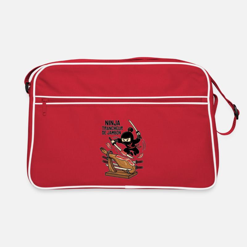 Ninja HelloFofie Ham Slicer Retro Bag