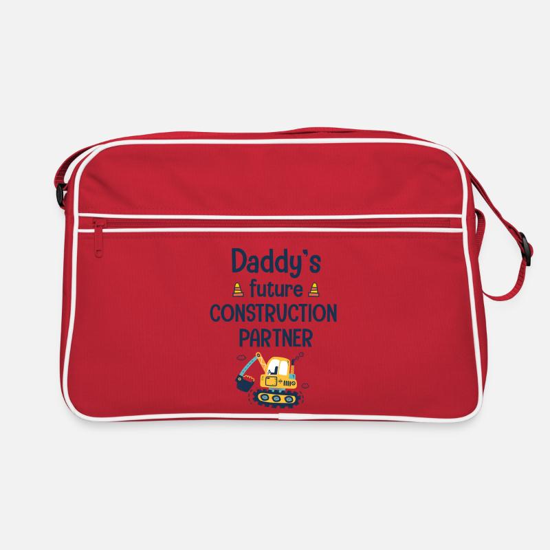 Daddy's future construction partner Retro Bag