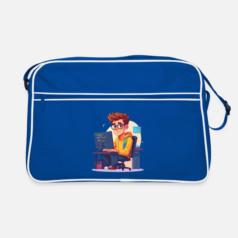 Programmeur ou nerd Sac Retro