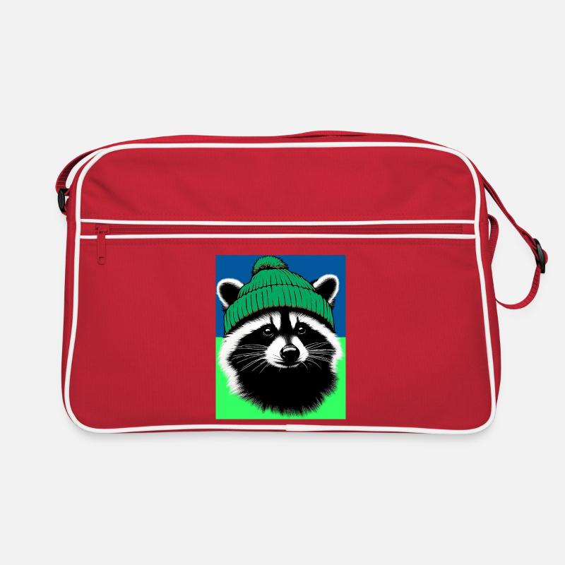 Raton laveur Sac Retro