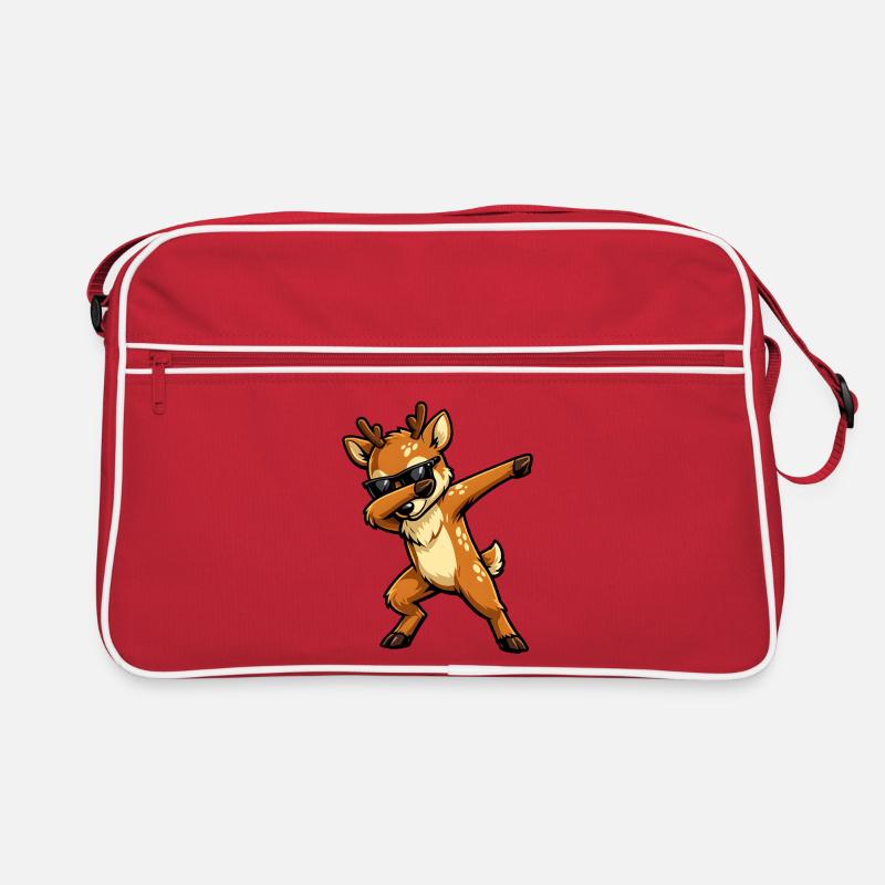 Dabbing Deer Retro Bag