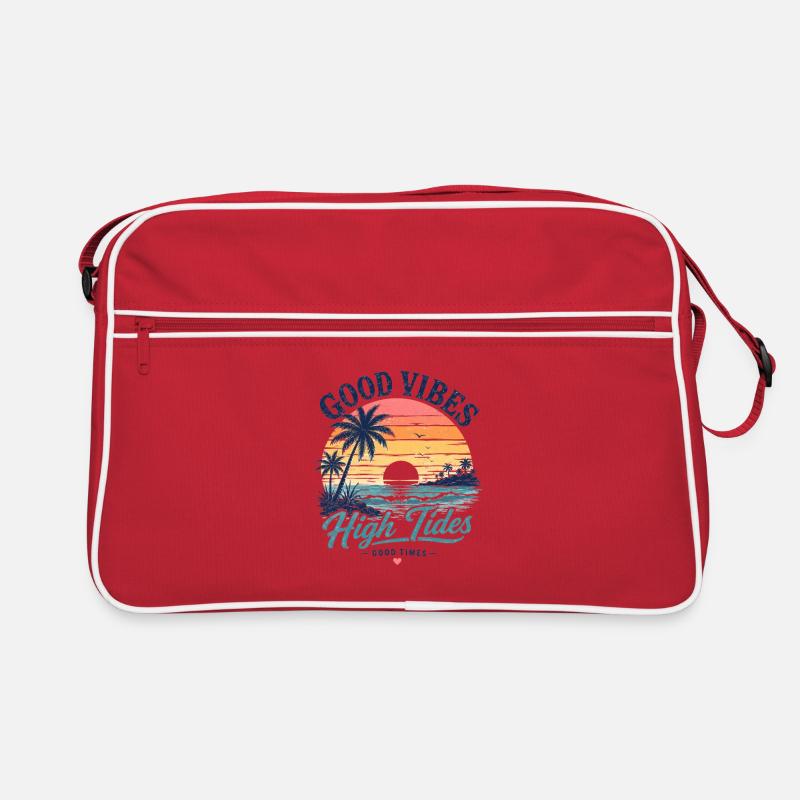 Vibes High Tides Sunset Retro Bag