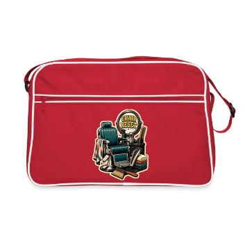 CHAIR RESET - Retro Bag - red/white - Front