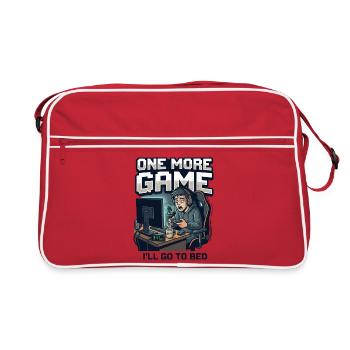 Noch ein Spiel - Retro Tasche - Rot/Weiß - Vorne