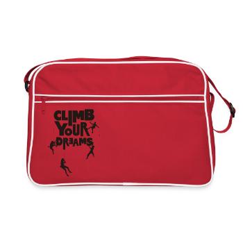 Échelle tes rêves - Sac Retro - rouge/blanc - Devant