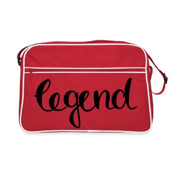 pose - Sac Retro - rouge/blanc - Devant
