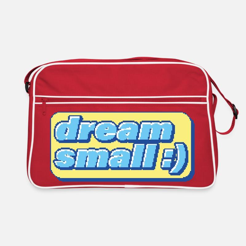 Retro Pixel Dream – Ironic motivation Retro Bag