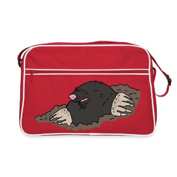 Mole - Retro Bag - red/white - Front