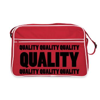 Quality - Retro Bag - red/white - Front