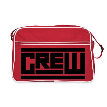 crew - Retro Bag - red/white - Front