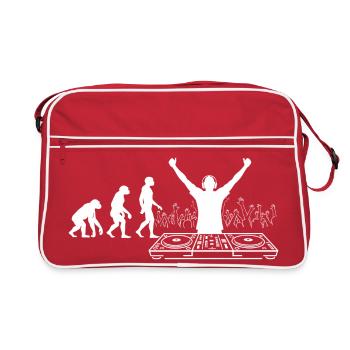 Evolution to DJ: Clubbeats - Retro Bag - red/white - Front
