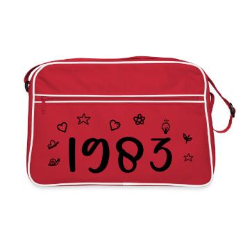 1983 Anniversary 1983 Retro 1983 - Retro Bag - red/white - Front