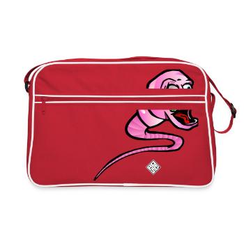Spermo-Origin - Retro Bag - red/white - Front