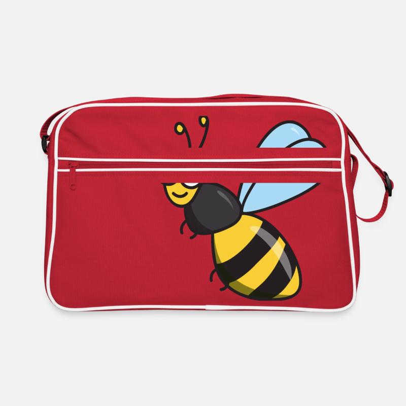 Bee honey bee Retro Bag