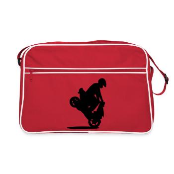 roller stunt - Retro Bag - red/white - Front