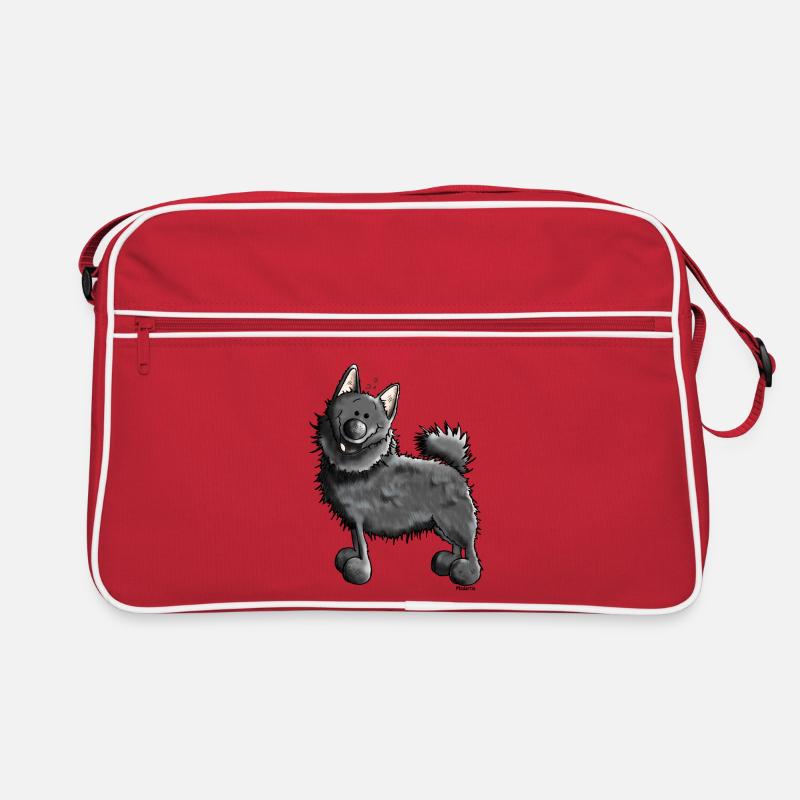 Drôle Schipperke - Chien Sac Retro