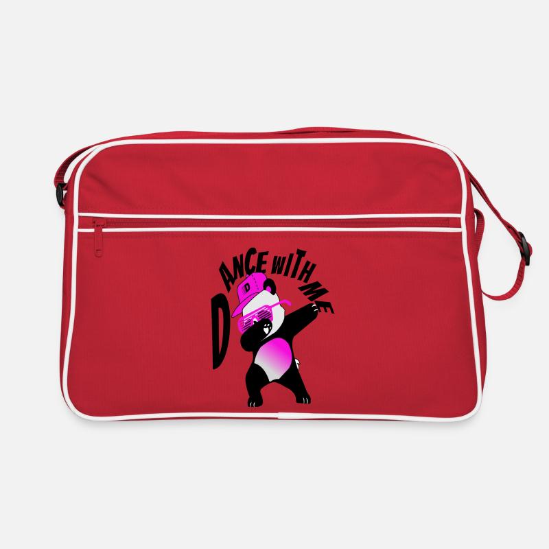 Panda dance Retro Bag