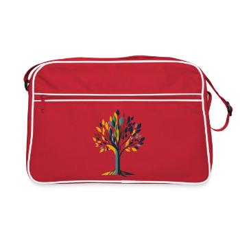 Arbre - Sac Retro - rouge/blanc - Devant
